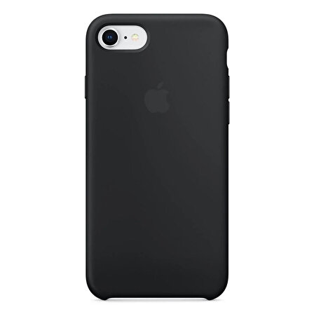 Apple iPhone 8/7 Silikon Kılıf Siyah - MQGK2ZM/A