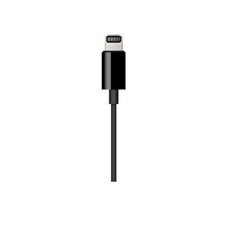 Apple Lightning - 3.5 mm Ses Kablosu Siyah - MR2C2ZM/A