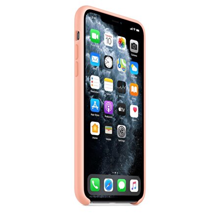 Apple iPhone 11 Pro Max Silikon Kılıf MY1H2ZM/A - Greyfurt