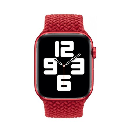 Apple Watch 44mm PRODUCT(RED) 7 Örgülü Solo Loop - MYTN2ZM/A