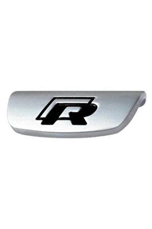 Volkswagen R Direksiyon Logosu Siyah Jetta Golf Passat Polo