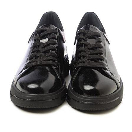 Erkek Sneaker MA-16160 John May S-6  Siyah Rugan