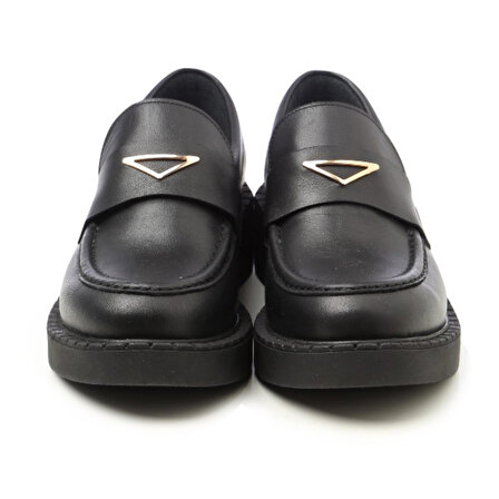 Kadın Oxford/Ayakkabı MX-M.21600 ZA Giuseppe Mengoni Oxford Siyah Napa