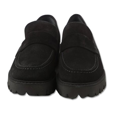 Kadın Oxford/Ayakkabı MX-M.22540D ZL Giuseppe Mengoni Oxford Siyah Süetn (R400)