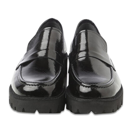 Kadın Oxford/Ayakkabı MX-M.22541 ZL Giuseppe Mengoni Oxford Siyah Kırık Rugan(R839)