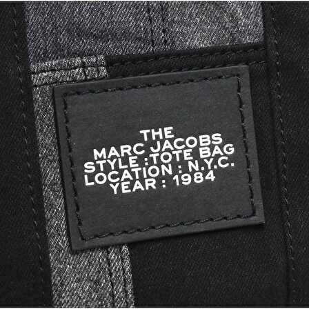Marc Jacobs MJH016M06FA21-012 Black Denim Kadın Omuz Çantası
