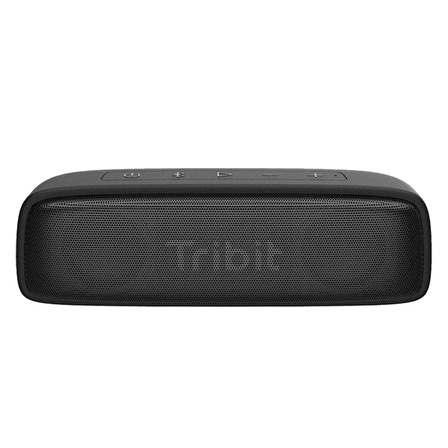 Tribit XSound Surf 2x6W 10 Saat Oynatma Süresi IPX7 Su Geçirmez Taşınabilir TWS Bluetooth Hoparlör Siyah