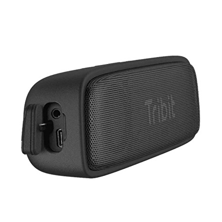 Tribit XSound Surf 2x6W 10 Saat Oynatma Süresi IPX7 Su Geçirmez Taşınabilir TWS Bluetooth Hoparlör Siyah