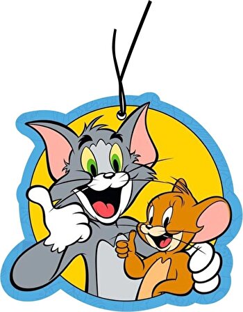 Tom ve Jerry Tasarımlı Dekoratif Oto Kokusu ve Aksesuarı