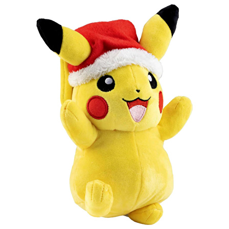 Pokemon Peluş Figür 20cm Noel Seri - Pikachu