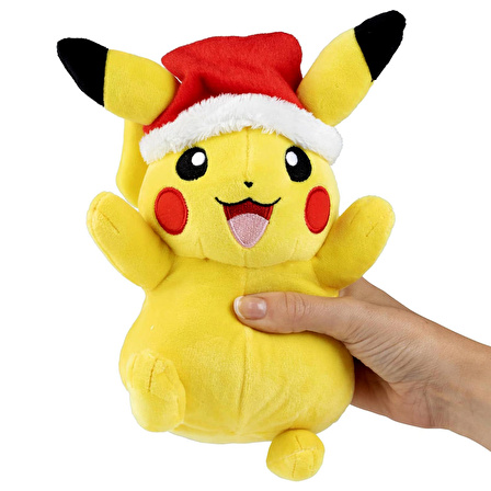 Pokemon Peluş Figür 20cm Noel Seri - Pikachu