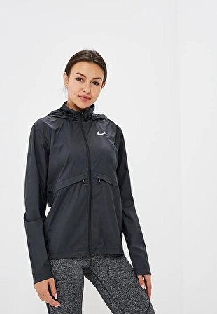Nike Essential  Kapüşonlu Kadın Koşu Ceketi