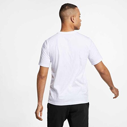 Nike M Nsw Tee Icon Futura Erkek Beyaz T-shirt - A