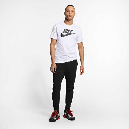 Nike M Nsw Tee Icon Futura Erkek Beyaz T-shirt - A