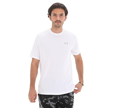 A1326413-100-100 Under Armour Ua Tech 2.0 Ss Tee-Wht Erkek T-Shirt Beyaz