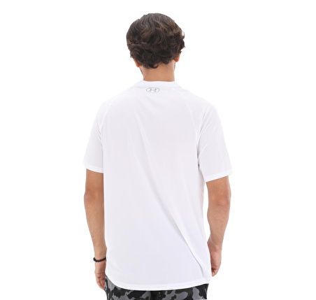 A1326413-100-100 Under Armour Ua Tech 2.0 Ss Tee-Wht Erkek T-Shirt Beyaz