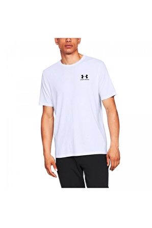 Under Armour 1326799 Sporstyle Left Chest Beyaz Erkek T-shirt