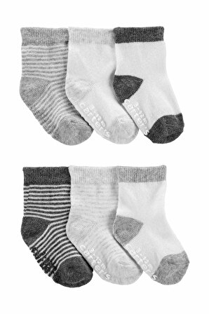 Carters 1H573210 Bebek 6'lı Çorap