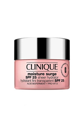 Clinique Moisture Surge SPF25 Sheer Hydrator 50 ml Yüz Nemlendirici