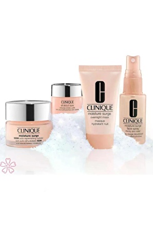 Clinique Moisture Glow-To‘s Derinlemesine Nem Sağlayan Yüz Bakım Seti