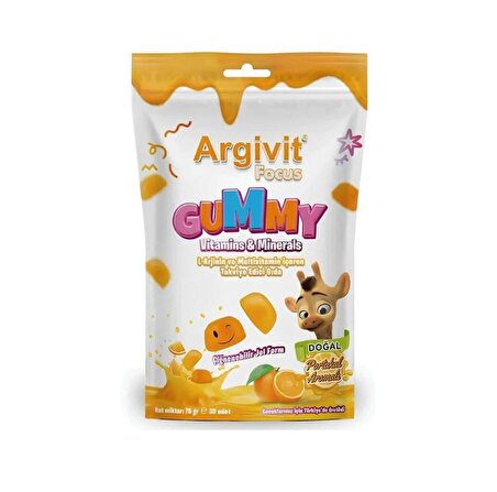 Argivit Gummy 30 Çiğnenebilir Tablet