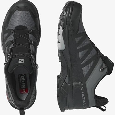 Salomon X Ultra 4 Bağcıklı Suni Deri Kışlık Erkek Trekking Ayakkabı 