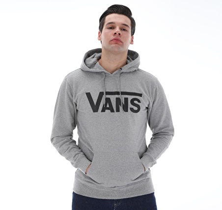 0A456BADY1-R Vans Classıc Po Hoodıe Iı Erkek Sweatshirt Gri