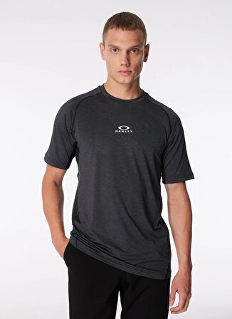 Oakley T-Shirt, L, Siyah - Gri