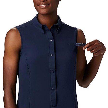 Columbia Tamiami Women'S Sleeveless Shirt Kadın Gömlek