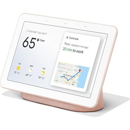 Google Home Nest Hub Pink Gold