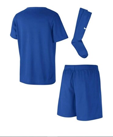 Nike Erkek Çocuk Mavi Dry Park20 Kit Futbol Forma  Takımı Cd2244-463