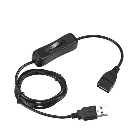 Anahtarlı Usb Uzatma Kablosu 3 metre 