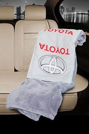 Toyota Baskılı Battaniyeli Opsiyonel Yastık