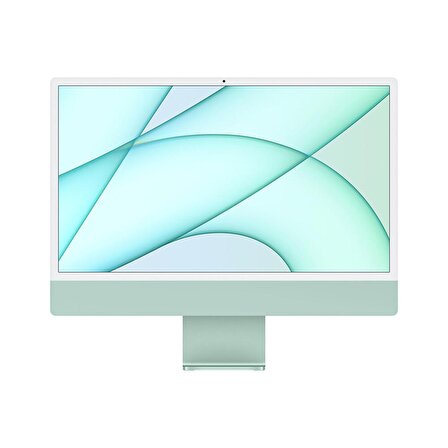 Apple iMac Retina 4.5K M1 Çip 8GB 8 Çekirdekli CPU 8 Çekirdekli GPU 512GB macOS 24 inç Bilgisayar MGPJ3TU/A - Yeşil