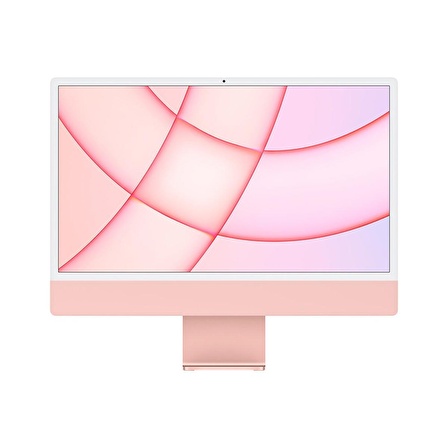 Apple iMac Retina 4.5K M1 Çip 8GB 8 Çekirdekli CPU 8 Çekirdekli GPU 256GB macOS 24 inç Bilgisayar MGPM3TU/A- Pembe