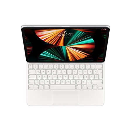 Apple 12.9"ipad Pro 5.nesil Magic keyboard Q Beyaz
