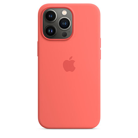 Apple iPhone 13 Pro MagSafe Özellikli Silikon Kılıf Pembe Pomelo- MM2E3ZM/A