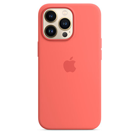 Apple iPhone 13 Pro MagSafe Özellikli Silikon Kılıf Pembe Pomelo- MM2E3ZM/A