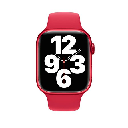 Apple Watch 45mm Spor Kordon MP7J3ZM/A - (PRODUCT)RED