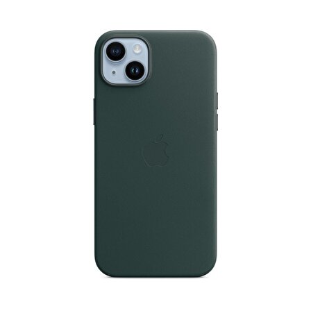 iPhone 14 Plus için MagSafe özellikli Deri Kılıf Orman Yeşili - MPPA3ZM/A