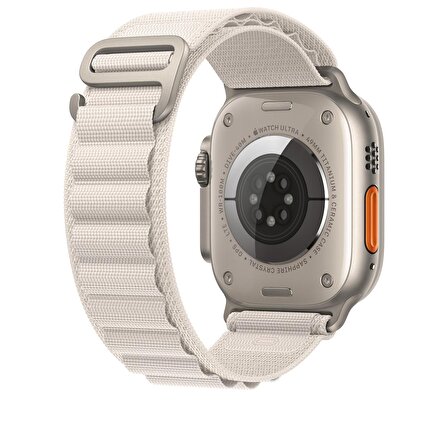 Apple Watch 49 mm Alpine Loop Küçük Boy MQE53ZM/A - Yıldız Işığı