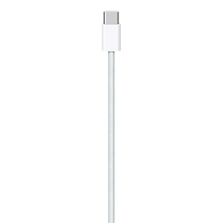 Apple USB-C Örgü Şarj Kablosu (1 m) MQKJ3ZM/A - Beyaz