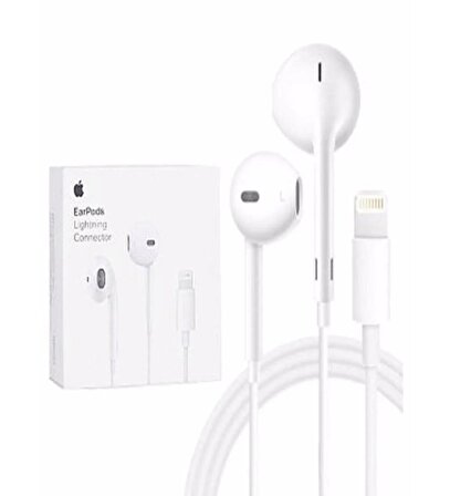 Apple iPhone Lightning Konnektörlü EarPods MMTN2ZM Kulak İçi Kablolu Kulaklık - ( Türkiye Garantili )