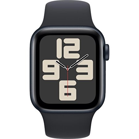 Apple Watch SE 3.Nesil GPS + Cell, 40mm Midnight Aluminium Case with Midnight Sport Band