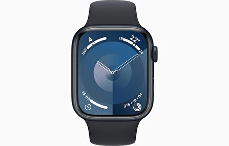 Apple Watch Series 9 GPS 45mm Gece Yarısı Alüminyum Kasa ve Gece Yarısı Spor Loop - MR9C3TU/A