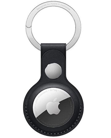 Apple Airtag Mikro Dokum Kılıf Sadece Anahtarlık Siyah Mt2h3zm/A (Apple Türkiye Garantili)