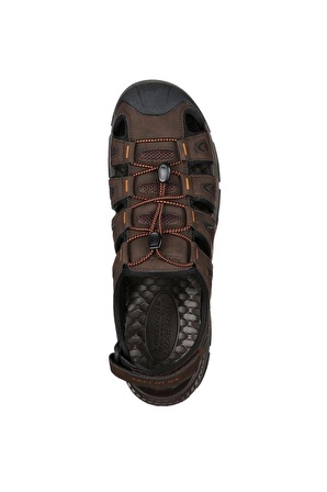 Skechers Tresmen Outseen Erkek Sandalet 204111 - Kahverengi