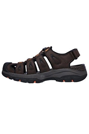 Skechers Tresmen Outseen Erkek Sandalet 204111 - Kahverengi