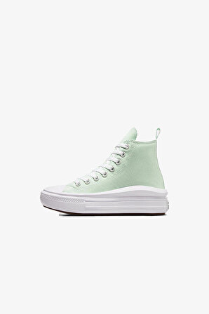 Converse Chuck Taylor All Star Move Platform Çocuk Yeşil Sneaker A06350C
