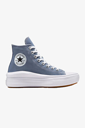 Converse Chuck Taylor All Star Move Kadın Mavi Sneaker A06500C